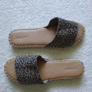 Old Navy Faux-Suede Espadrille Slide Sandals